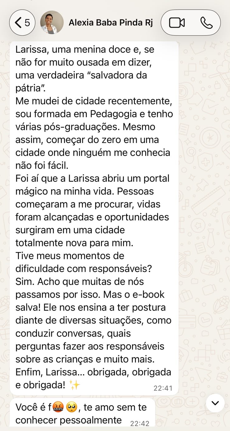 Depoimento Alexia